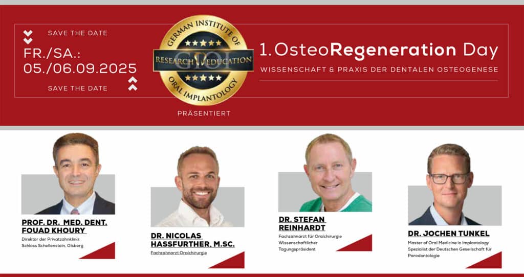 1. OsteoRegeneration Day 2025, Düsseldorf