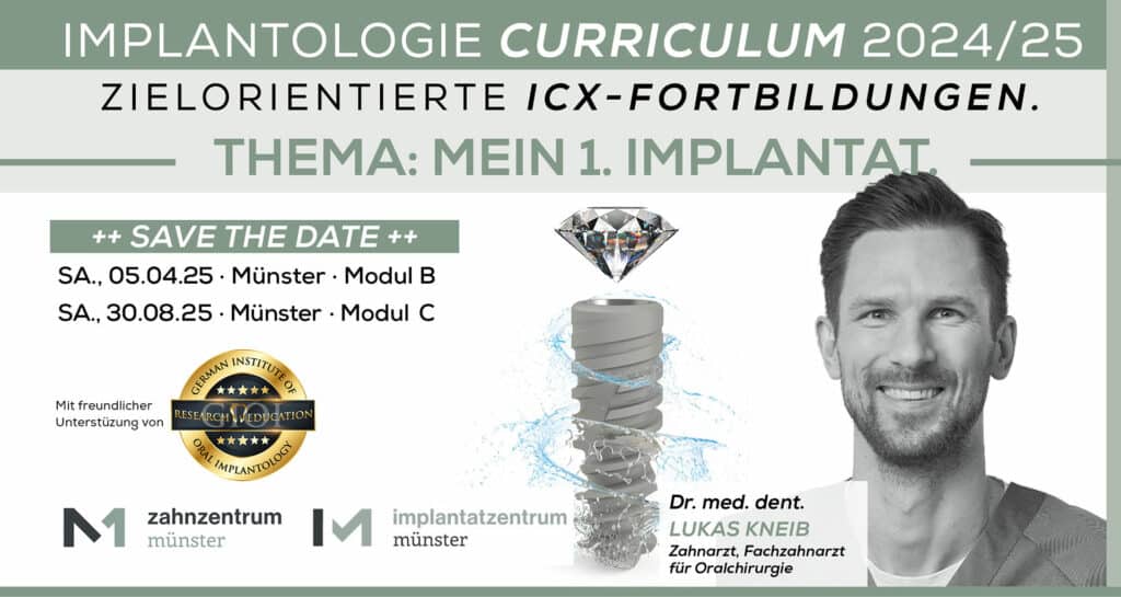 IMPLANTOLOGIE CURRICULUM 24/25 – MODUL C, Münster