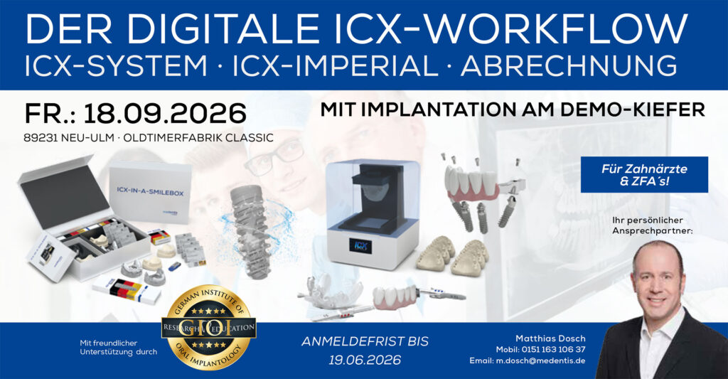 DER DIGITALE ICX-WORKFLOW ICX-SYSTEM · ICX-IMPERIAL · ABRECHNUNG, Neu-Ulm